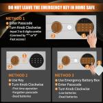 Large Fireproof Waterproof Home Security Safe