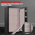 ToruKeep 8.3 Cuft Heavy Duty Fireproof Safe