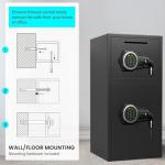Large Fireproof Waterproof Safe with Digital Keypad