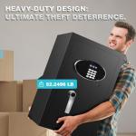 Large Fireproof Waterproof Safe with Digital Keypad