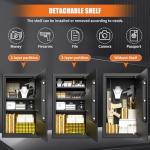 Large Fireproof Waterproof Home Security Safe