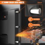 Fireproof Waterproof 3.6 Cu ft Home Safe Box