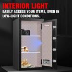 ToruKeep 8.3 Cuft Heavy Duty Fireproof Safe