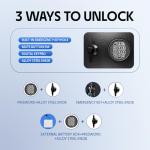 Business Drop Safe with Digital Lock and Anti-Fishing