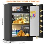 Extra Large Fireproof Waterproof Home Safe Box