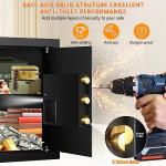 Fireproof Home Safe with Digital Lock and Bag