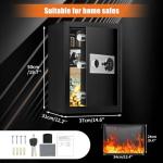Fireproof Waterproof 3.6 Cu ft Home Safe Box