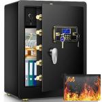 Large Fireproof Waterproof Home Safe Box with Lock