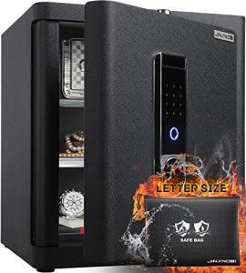 JINXNOBI Biometric Safe with Fireproof Bag