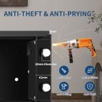 Fingerprint Security Safe with Fireproof Waterproof Bag