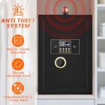 Extra Large Fireproof Waterproof Safe Box with Lock