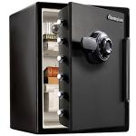 SentrySafe Fireproof Waterproof Safe, 58L, Black
