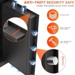 Extra Large Fireproof Waterproof Safe Box with Lock