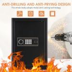 AONBNOCT Fireproof Digital Safe with Keypad Lock