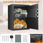 Large Fireproof Safe Box for Home Security