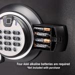 Fireproof Waterproof Home Safe with Fingerprint Lock