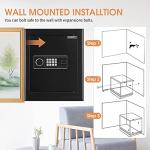 AONBNOCT Fireproof Digital Safe with Keypad Lock