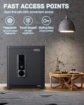 JINXNOBI Biometric Safe with Fireproof Bag