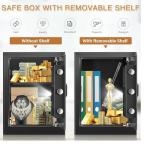 Fireproof Home Safe with Digital Keypad