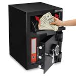 Honeywell Steel Depository Safe and Door Lock