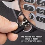 Fireproof Waterproof Home Safe with Fingerprint Lock