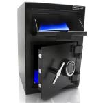 Honeywell Steel Depository Safe and Door Lock