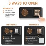Fireproof Home Safe with Digital Keypad