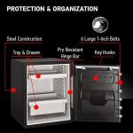 SentrySafe Fireproof Waterproof Safe, 58L, Black