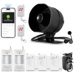 Smart WiFi Burglar Alarm with App Control