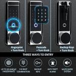 JINXNOBI Biometric Safe with Fireproof Bag