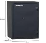 Chubbsafes Premium Home Safe with Key Lock