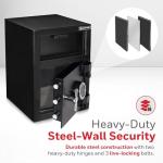 Honeywell Steel Depository Safe and Door Lock