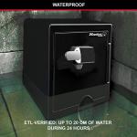 Fireproof Waterproof Safe with Alarm and Keypad