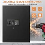 Tall Fireproof Wall Safe for Firearms and Valuables