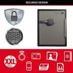 Fireproof Waterproof Safe with Digital Keypad