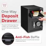 Honeywell Steel Depository Safe and Door Lock