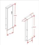 V-Line Closet Vault In-Wall Safe with Simplex Lock