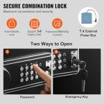 VEVOR 8-10 Gun Safe with Digital Keypad