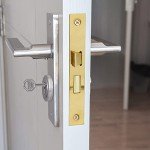 DIDA® 3 Lever Polished Brass Mortice Lock 75mm