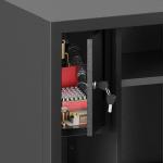 KAER Multifunctional Electronic Gun Safe with Shelves