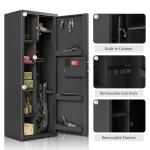 KAER Multifunctional Electronic Gun Safe with Shelves