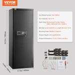 VEVOR 8-10 Gun Safe with Digital Keypad