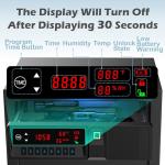 Sliding-Away Drawer Safe with LCD Display