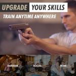 Laser Shooting Training System with Target Display