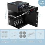 Sliding-Away Drawer Safe with LCD Display
