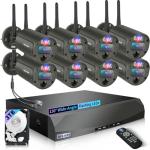 Outdoor Wireless Security Camera with 2-Way Audio