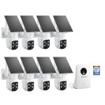 4MP Solar-Powered Home Security Camera System