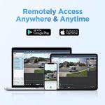 4K PoE Security Camera System with 16 Dome Cameras