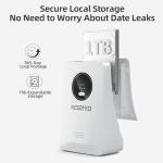 4MP Solar-Powered Home Security Camera System