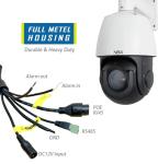 5MP POE AI PTZ Security Camera with 96X Zoom